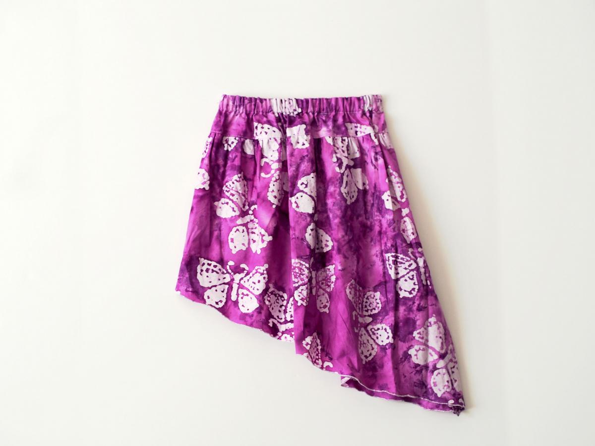 Ahona Asymmetric Skirt Pdf Pattern Sizes 0-3 Months To 14 Years!